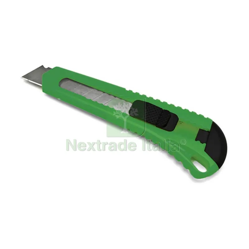 CUTTER GRYN 18MM C/IMPUGNATURA ANTISCIVOLO - — Misurazione e taglio manuale — rif. FERX.DIA600-GC018 CUTTER GRYN 18MM C/IMPUGNATURA ANTISCIVOLO - — Misurazione e taglio manuale — rif. FERX.DIA600-GC018
