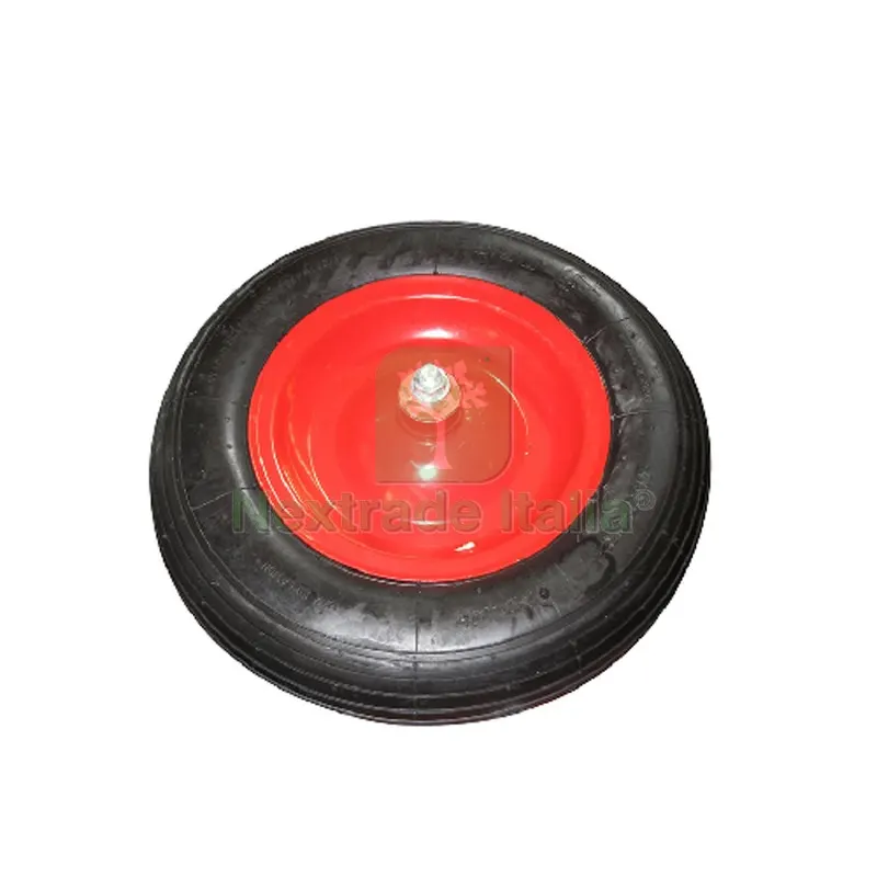 Ruota di Ricambio Semipiena per Carriola - — Attrezzi da giardino — rif. FERX.DIA600-GT202 Ruota di Ricambio Semipiena per Carriola - — Attrezzi da giardino — rif. FERX.DIA600-GT202