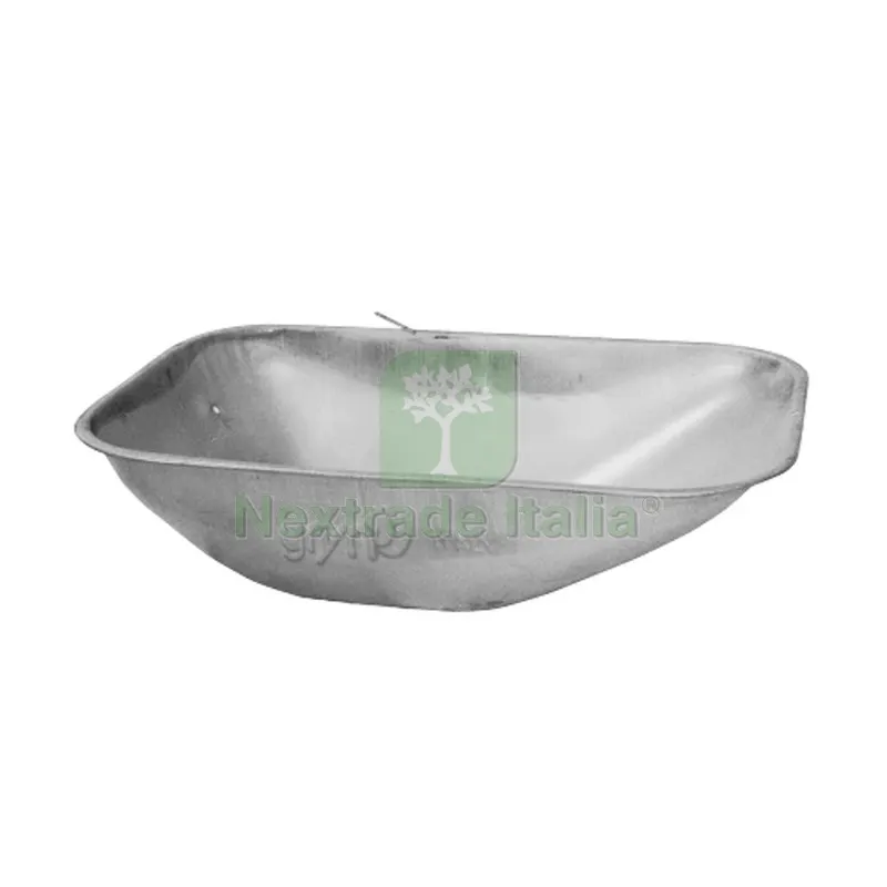 Cassone Zincato di Ricambio per Carriola lt 85 — Attrezzi da giardino — rif. FERX.DIA600-GT204