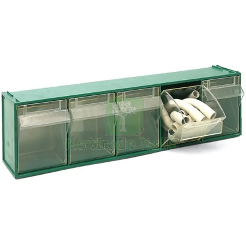Cassettiera Sovrapponibile in PP FOX 103 - MM 600x135x H.164 Verde LxPxH mm 600x135x164 — Arredo — rif. FERX.DIA601-VFOX103-VE Cassettiera Sovrapponibile in PP FOX 103 - MM 600x135x H.164 Verde LxPxH mm 600x135x164 — Arredo — rif. FERX.DIA601-VFOX103-VE