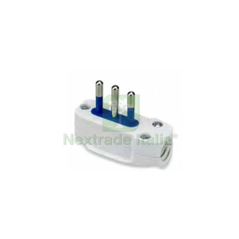 SPINA PIATTA 2P+T 10A Bianca — Interruttori e prese — rif. FERX.DIA630-E05451 SPINA PIATTA 2P+T 10A Bianca — Interruttori e prese — rif. FERX.DIA630-E05451