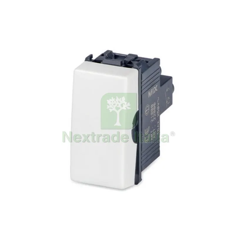 INTERRUTTORE UNIPOLARE MIX 16AX Bianco — Interruttori e prese — rif. FERX.DIA630-E21000