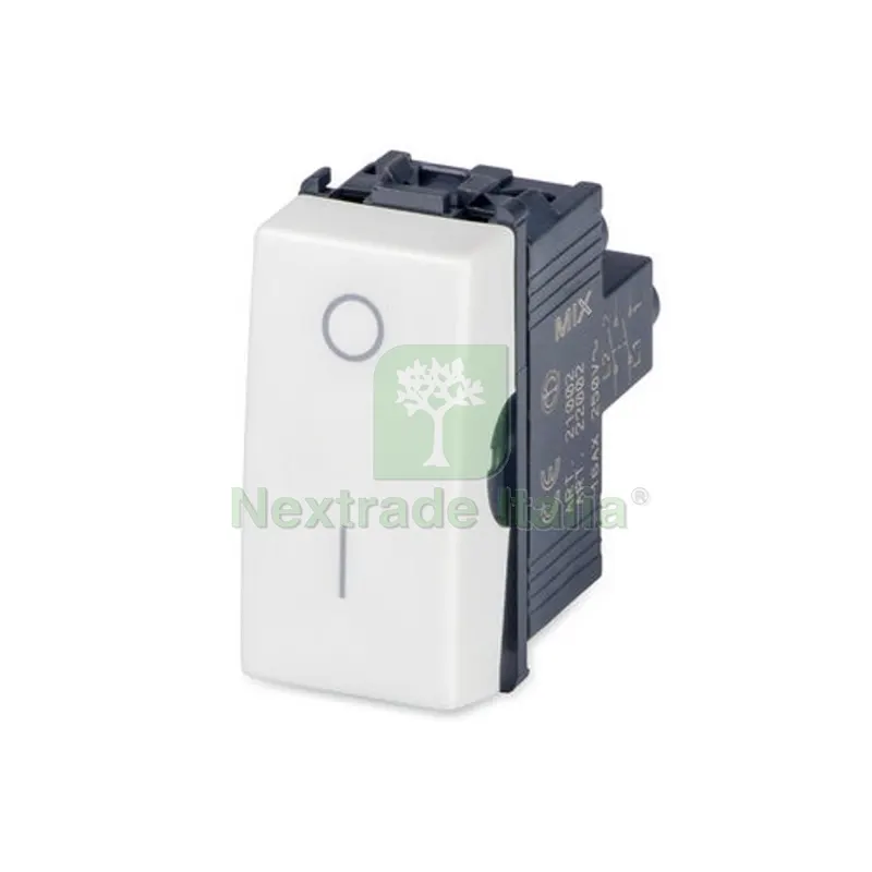 INTERRUTTORE BIPOLARE MIX 16AX Bianco — Interruttori e prese — rif. FERX.DIA630-E21002