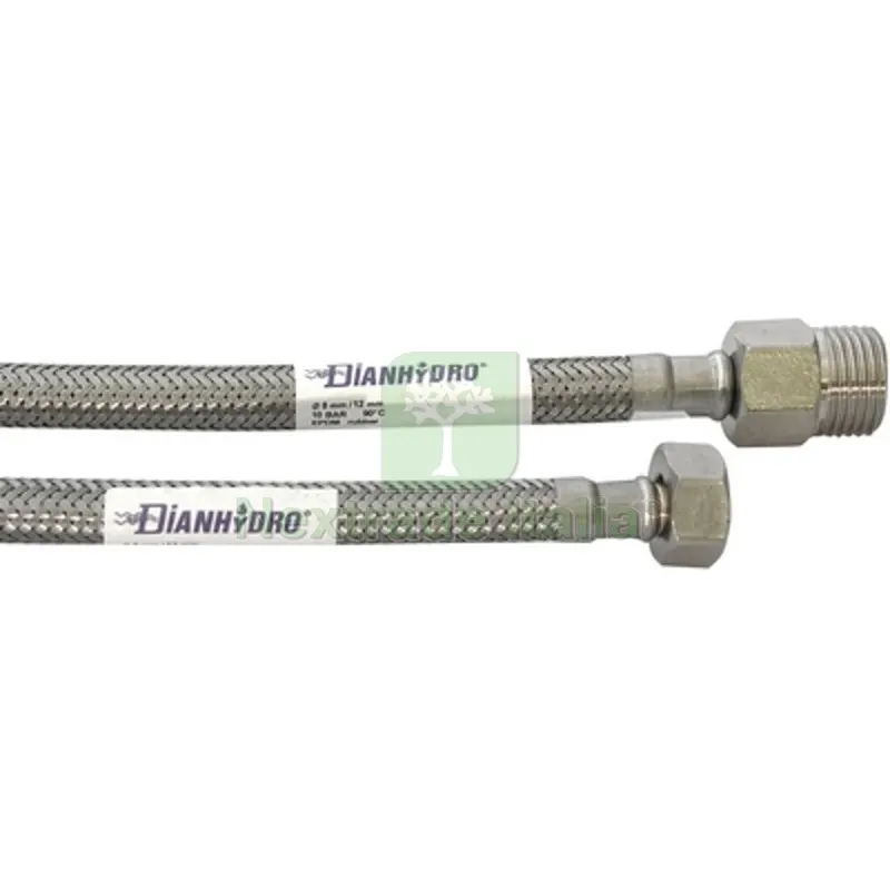 Flessibile Inox Modello Prolungato CM. 40 MF 3/8 x 3/8 — Flessibili e allacci — rif. FERX.DIAF221-IP040-M33
