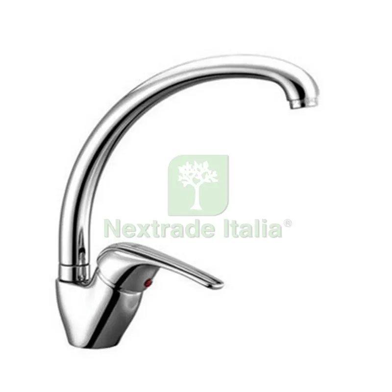 MONOCOMANDO LAVELLO CANNA ALTA SERIE DELFINA Cromo — Rubinetti e valvole — rif. FERX.DIAH235-D62 MONOCOMANDO LAVELLO CANNA ALTA SERIE DELFINA Cromo — Rubinetti e valvole — rif. FERX.DIAH235-D62