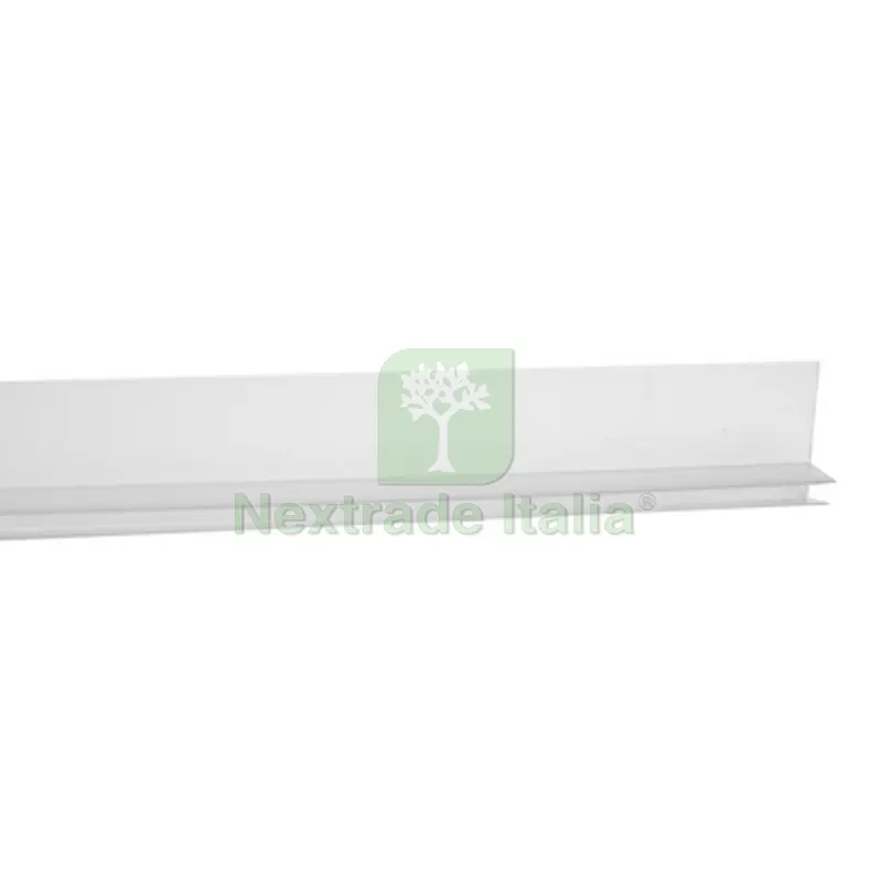 Guarnizione a Baffo per Vetro 6 MM Linea Essential Lunghezza cm 190 — Guarnizioni e tenute — rif. FERX.DIAR100-G02