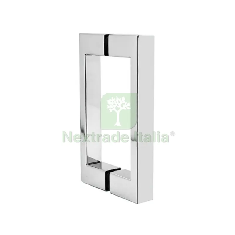 KIT MANIGLIA IN ACCIAIO INOX PER BOX DOCCIA LINEA ESSENTIAL - — Accessori bagno — rif. FERX.DIAR100-G04X