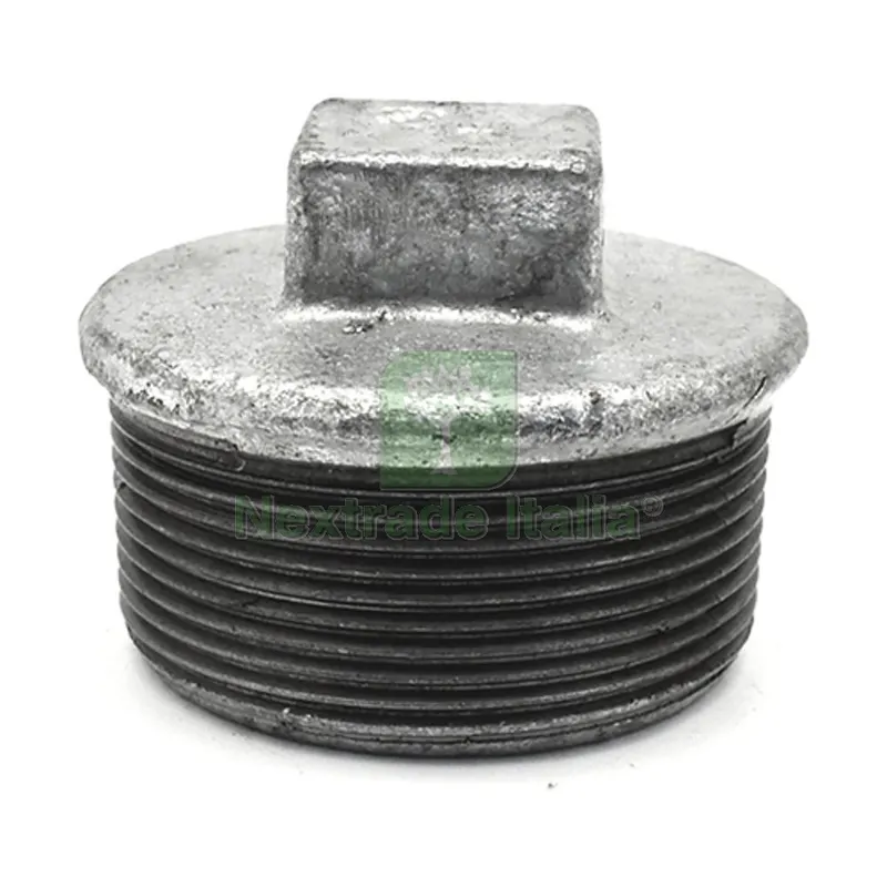 Tappo Maschio Zincato No GAS 2" No gas — Scarichi e sifoni — rif. FERX.DIAST341-290-09