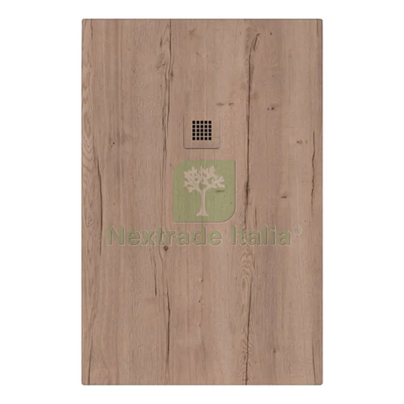 PIATTO DOCCIA NYMO DESIGN ROVERE HALIFAX cm 70 x 100 — Rubinetti e valvole — rif. FERX.DIAY179-1FRH-R070100 PIATTO DOCCIA NYMO DESIGN ROVERE HALIFAX cm 70 x 100 — Rubinetti e valvole — rif. FERX.DIAY179-1FRH-R070100