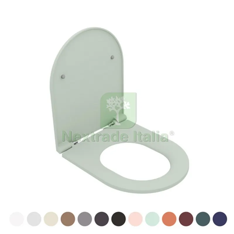 SEDILE WC SOFT CLOSE INFINITY Antracite Opaco — Sanitari e ceramiche — rif. FERX.DIAY182-NF901-AN