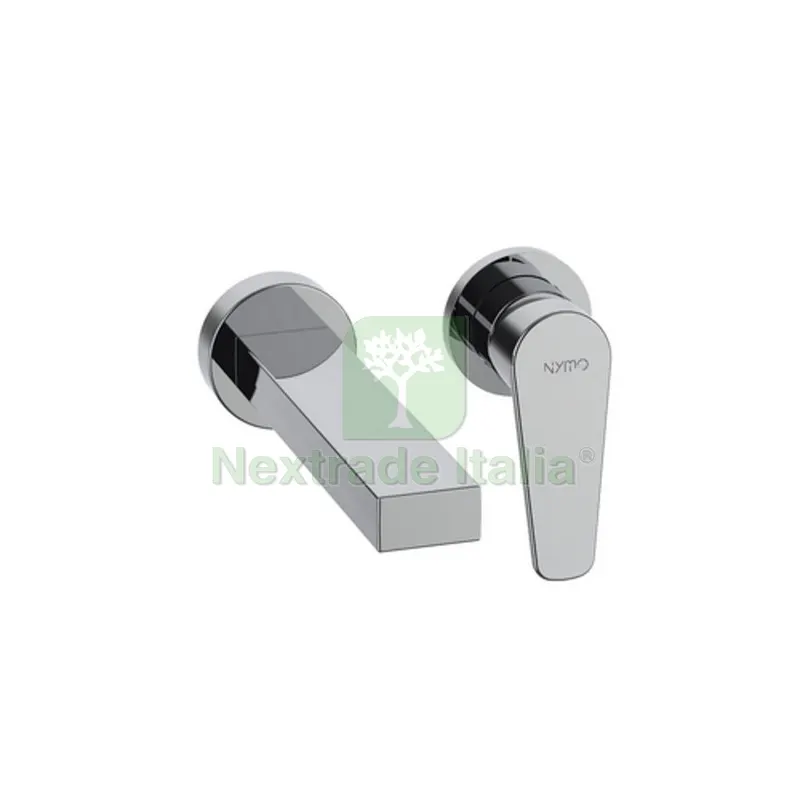 MISCELATORE MONOCOMANDO LAVABO A MURO SERIE SMERALDO Cromo — Rubinetti e valvole — rif. FERX.DIAY279-SM115-CR MISCELATORE MONOCOMANDO LAVABO A MURO SERIE SMERALDO Cromo — Rubinetti e valvole — rif. FERX.DIAY279-SM115-CR