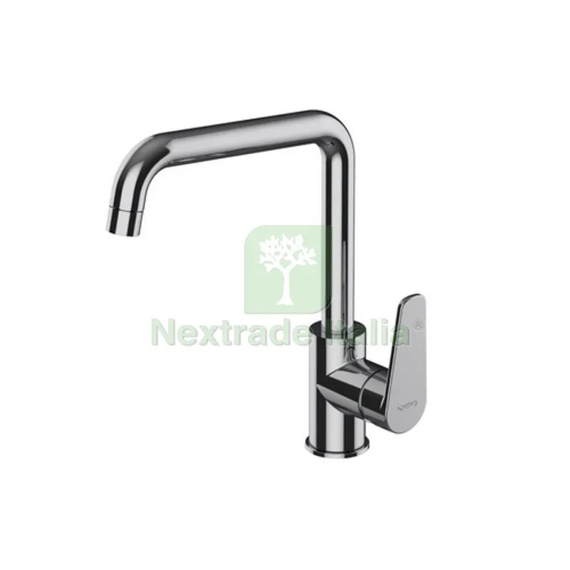 MISCELATORE MONOCOMANDO LAVELLO CANNA QUADRA SERIE SMERALDO Cromo — Rubinetti e valvole — rif. FERX.DIAY279-SM161-CR MISCELATORE MONOCOMANDO LAVELLO CANNA QUADRA SERIE SMERALDO Cromo — Rubinetti e valvole — rif. FERX.DIAY279-SM161-CR
