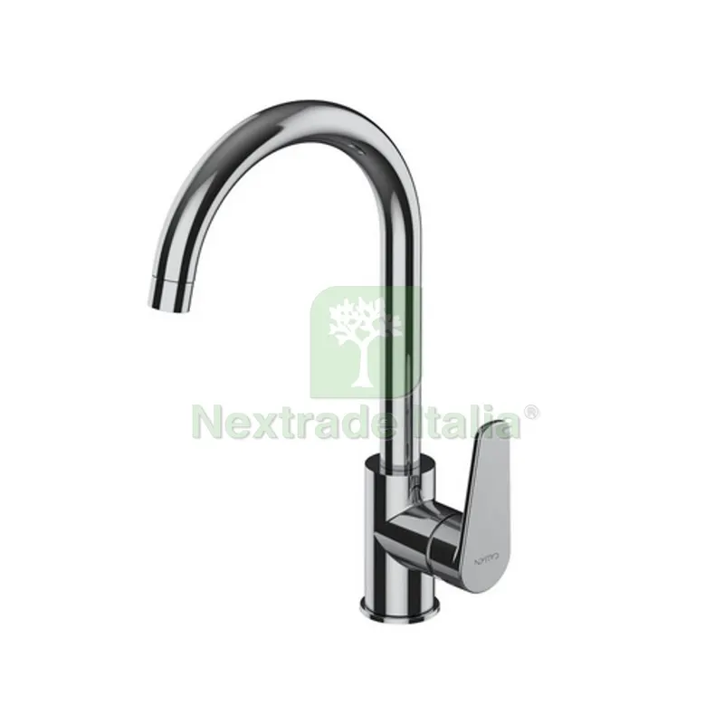MISCELATORE MONOCOMANDO LAVELLO CANNA TONDA SERIE SMERALDO Cromo — Rubinetti e valvole — rif. FERX.DIAY279-SM162-CR MISCELATORE MONOCOMANDO LAVELLO CANNA TONDA SERIE SMERALDO Cromo — Rubinetti e valvole — rif. FERX.DIAY279-SM162-CR