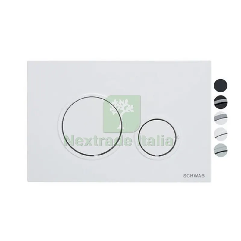 PLACCA DOPPIO SCARICO VELA Nero — Interruttori e prese — rif. FERX.DIA132-F470-190 PLACCA DOPPIO SCARICO VELA Nero — Interruttori e prese — rif. FERX.DIA132-F470-190