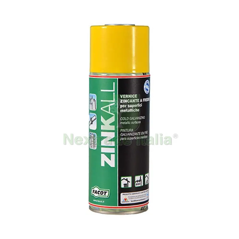 SPRAY VERNICE ZINCANTE ZINKALL 400 ml — Vernici e smalti — rif. FERX.DIA201-T420-400 SPRAY VERNICE ZINCANTE ZINKALL 400 ml — Vernici e smalti — rif. FERX.DIA201-T420-400