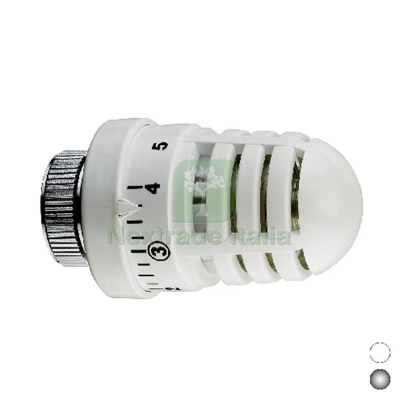 TESTA TERMOSTATICA CON SENSORE A LIQUIDO Bianco — Caldaie e radiatori — rif. FERX.DIA322-113-B