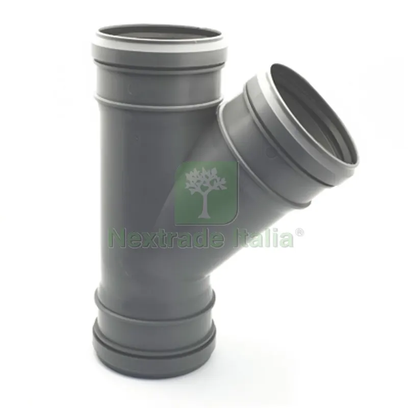 BRAGA DOPPIO INNESTO 45° - Diam. 90 — Attrezzi da giardino — rif. FERX.DIA365-BG-4590