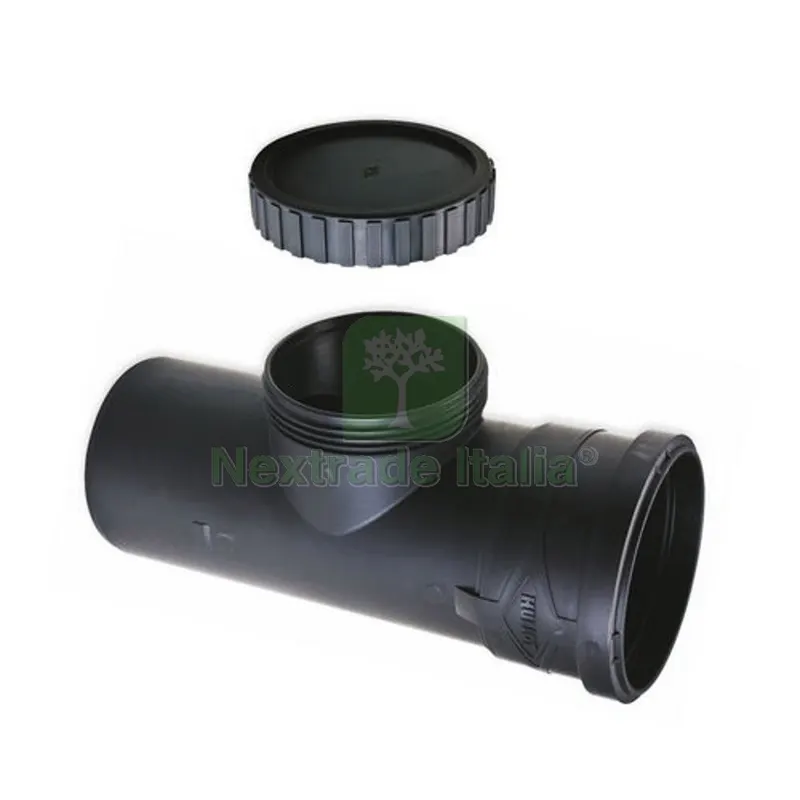 ISPEZIONE PPR BLACK ULTRA SILENT DN 110 — Casalinghi e organizzazione — rif. FERX.DIA365-BISP-110 ISPEZIONE PPR BLACK ULTRA SILENT DN 110 — Casalinghi e organizzazione — rif. FERX.DIA365-BISP-110