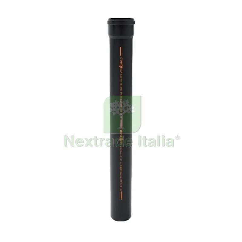 TUBO PHONO BLACK 1 BICCHIERE Diam. 50 lungh. 2000 — Casalinghi e organizzazione — rif. FERX.DIA365-R1T1B-050200 TUBO PHONO BLACK 1 BICCHIERE Diam. 50 lungh. 2000 — Casalinghi e organizzazione — rif. FERX.DIA365-R1T1B-050200