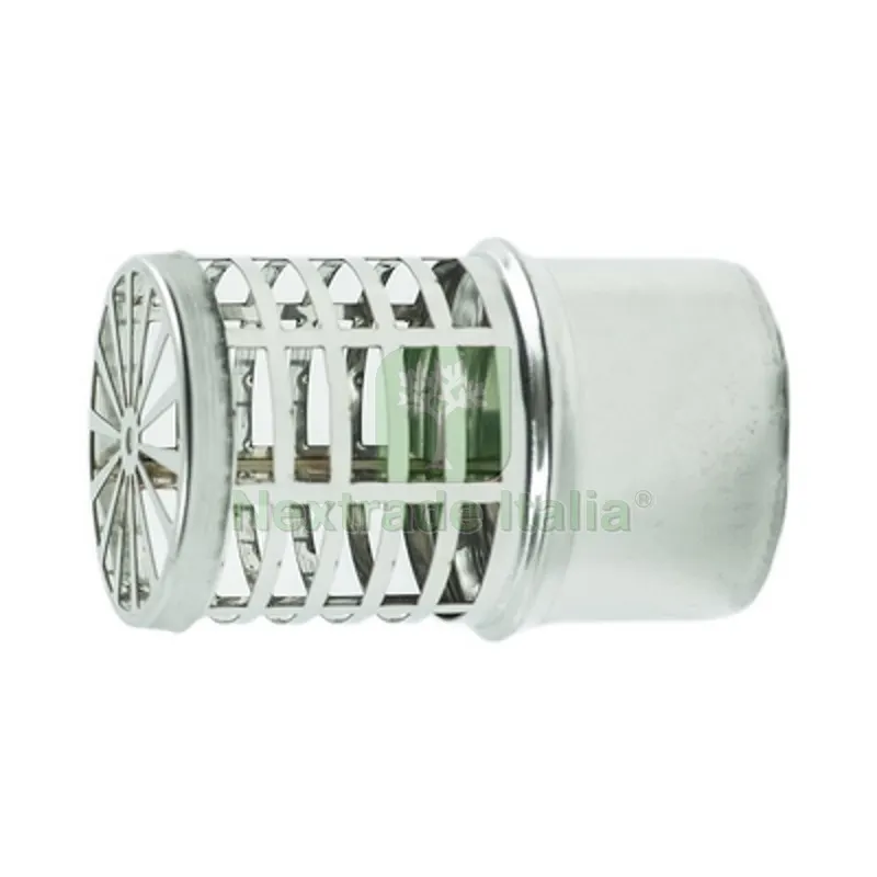 TERMINALE ECO PELLET INOX Diam. 80 — Stufe e camini — rif. FERX.DIA412-488-080 TERMINALE ECO PELLET INOX Diam. 80 — Stufe e camini — rif. FERX.DIA412-488-080