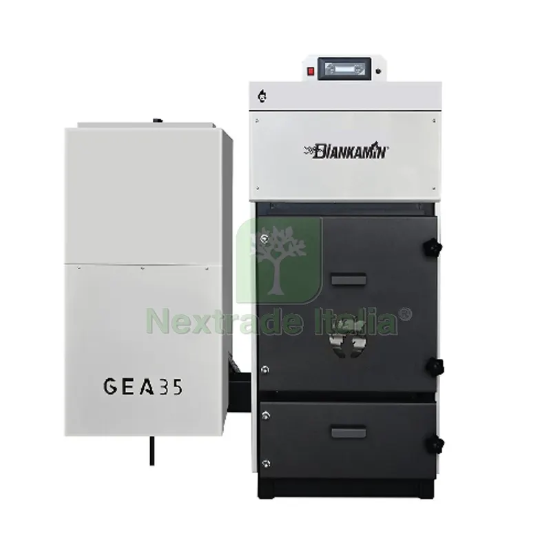 CALDAIA POLICOMBUSTIBILE 35 KW GEA 35 kW — Caldaie e radiatori — rif. FERX.DIA412-B1GK35 CALDAIA POLICOMBUSTIBILE 35 KW GEA 35 kW — Caldaie e radiatori — rif. FERX.DIA412-B1GK35