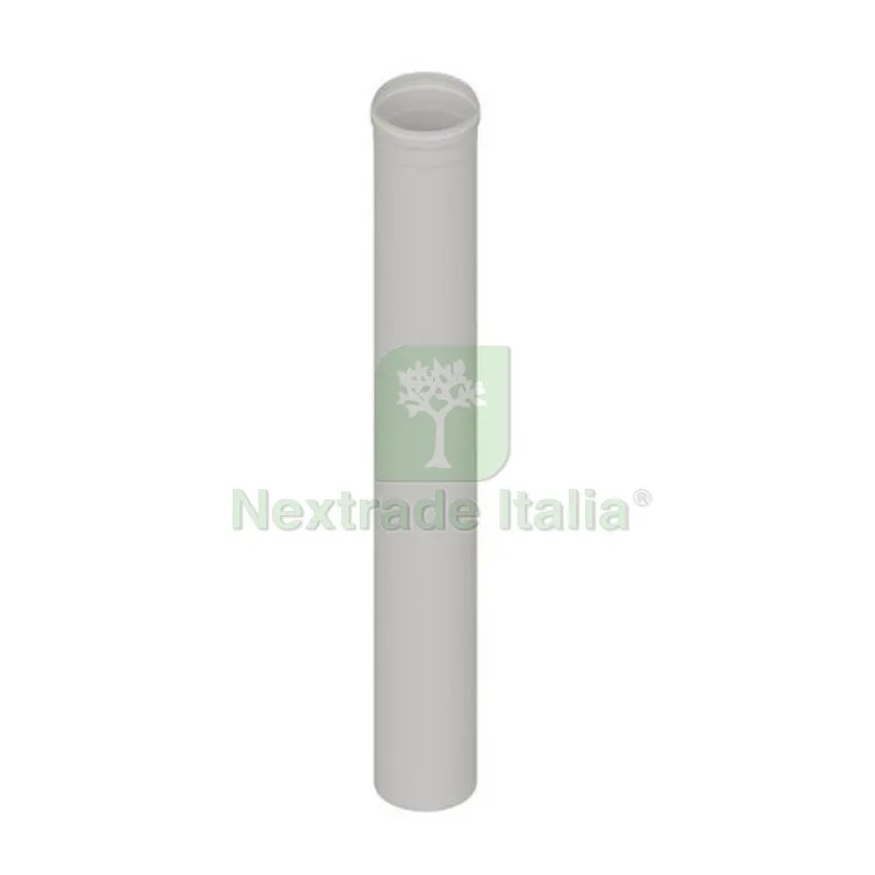 ELEMENTO DIRITTO IN ACCIAIO AISI 304L MT 0,50 PER CAPPE Diam. 140 Bianco — Ferramenta porte e finestre — rif. FERX.DIA412-MP003-B140 ELEMENTO DIRITTO IN ACCIAIO AISI 304L MT 0,50 PER CAPPE Diam. 140 Bianco — Ferramenta porte e finestre — rif. FERX.DIA412-MP003-B140
