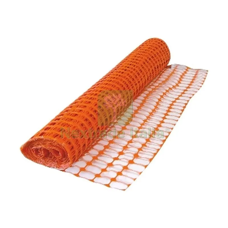 RETE PER DELIMITAZIONE CANTIERE ARANCIO mt 1,5 x 50 — Reti e recinzioni — rif. FERX.DIA600-D105035