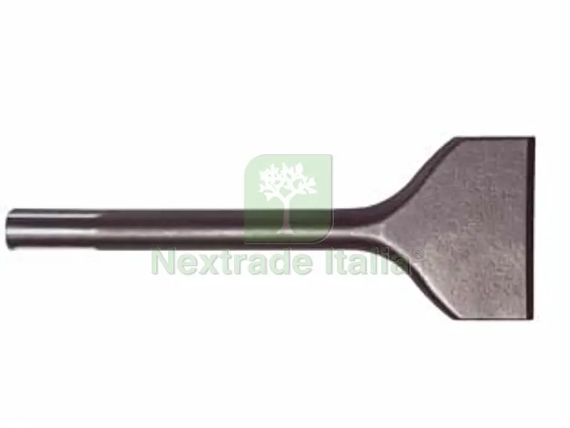 scalpello attacco sds-max a spatola tagliente - larghezza taglio mm.80 - lunghezza mm.300 — Misurazione e taglio manuale — rif. FERX.FER69342 scalpello attacco sds-max a spatola tagliente - larghezza taglio mm.80 - lunghezza mm.300 — Misurazione e taglio manuale — rif. FERX.FER69342