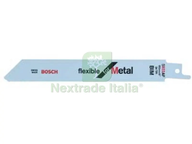 lama per seghe a gattuccio per metallo (s922af) - lama mm.150, blister da pz.5 — Punte, frese e dischi — rif. FERX.FER61377