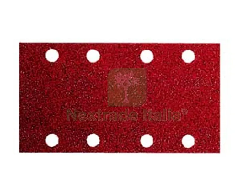 fogli carta abrasiva forata con VELCROSO per levigatrici - grana 50 blister da pz.6 — Punte, frese e dischi — rif. FERX.FER347389 fogli carta abrasiva forata con VELCROSO per levigatrici - grana 50 blister da pz.6 — Punte, frese e dischi — rif. FERX.FER347389
