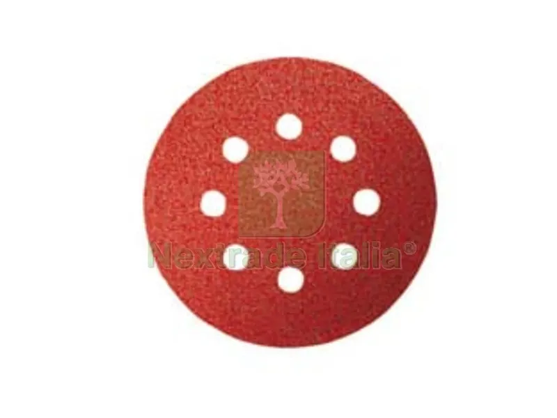 dischi carta abrasiva forata con per rotorbitali ? mm.115 - grana 180 blister da pz.6 — Punte, frese e dischi — rif. FERX.FER74896 dischi carta abrasiva forata con per rotorbitali ? mm.115 - grana 180 blister da pz.6 — Punte, frese e dischi — rif. FERX.FER74896