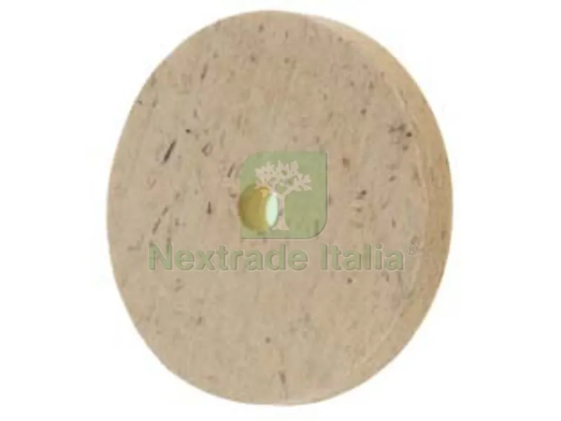 5BLISTER Dischi di Feltro per Lucidare - ? mm.80x10 foro mm.13 PG 339.25 — Ferramenta per legno e mobili — rif. FERX.FER17336 5BLISTER Dischi di Feltro per Lucidare - ? mm.80x10 foro mm.13 PG 339.25 — Ferramenta per legno e mobili — rif. FERX.FER17336