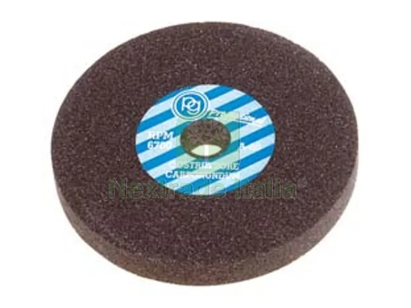 MOLA ABRASIVA AL CORINDONE - ? mm.150x20 foro 16 grana 80 PG 405.00 — Abrasivi e mole — rif. FERX.FER84635 MOLA ABRASIVA AL CORINDONE - ? mm.150x20 foro 16 grana 80 PG 405.00 — Abrasivi e mole — rif. FERX.FER84635