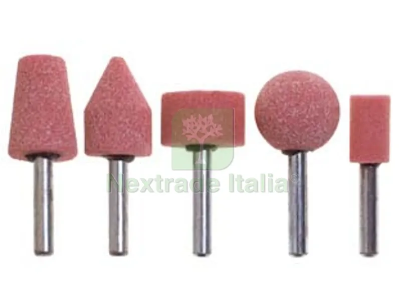 2BLISTER MOLETTE ABRASIVE IN CERAMICA in set da pz.5 assortite, codolo mm.3 PG 398.00 — Punte, frese e dischi — rif. FERX.FER17510 2BLISTER MOLETTE ABRASIVE IN CERAMICA in set da pz.5 assortite, codolo mm.3 PG 398.00 — Punte, frese e dischi — rif. FERX.FER17510