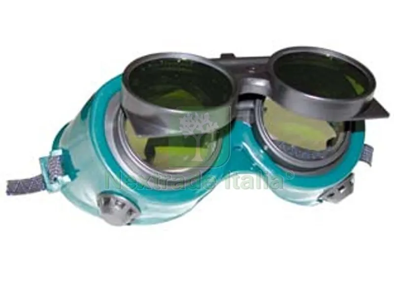2PZ OCCHIALI DI PROTEZIONE PER SALDATURA AUTOGENA CON LENTI RIBALTABILI — Saldatrici e accessori — rif. FERX.FER52344 2PZ OCCHIALI DI PROTEZIONE PER SALDATURA AUTOGENA CON LENTI RIBALTABILI — Saldatrici e accessori — rif. FERX.FER52344