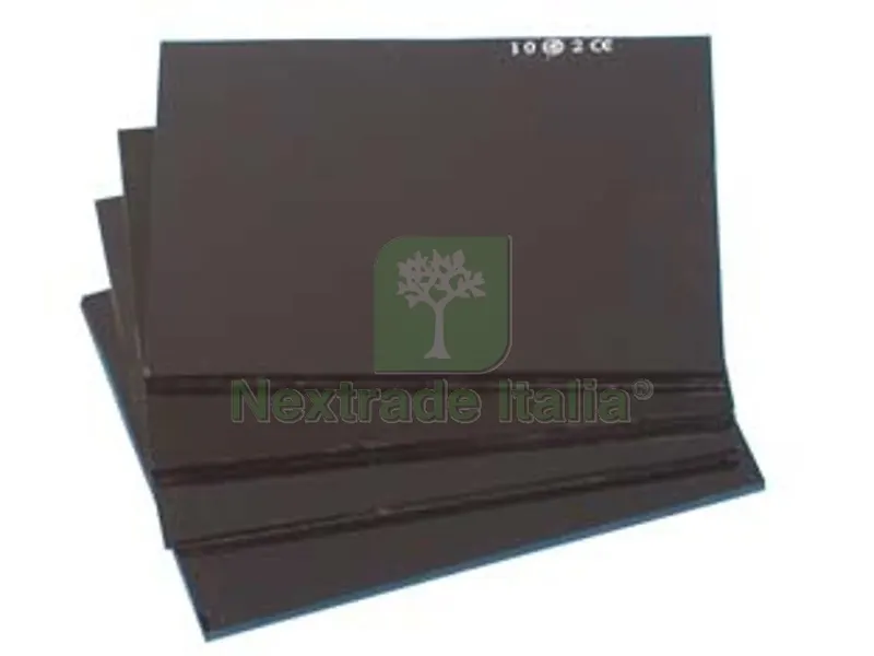 10PZ vetri per e di protezione inattinici din11 - mm.75x98 — Protezioni corpo — rif. FERX.FER73455