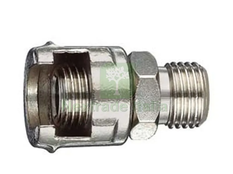 10PZ RACCORDO MASCHIO CON DADO FRESATO - attacco 1/4"M art.11/A — Tubi e raccordi — rif. FERX.FER54010 10PZ RACCORDO MASCHIO CON DADO FRESATO - attacco 1/4"M art.11/A — Tubi e raccordi — rif. FERX.FER54010