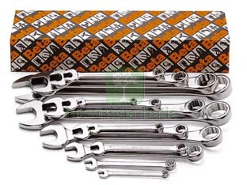 CHIAVI COMBINATE CROMATE ART.42N/S - ART.42N/S26 in serie pz.26 da 6 a 32 — Chiavi grezze e duplicati — rif. FERX.FER73110