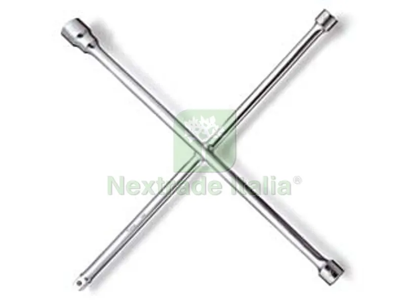 chiavi a croce per ruote cromate art.979 - per dadi mm.17-19-22 e quadro 1/2" — Bulloni, dadi e rondelle — rif. FERX.FER133715 chiavi a croce per ruote cromate art.979 - per dadi mm.17-19-22 e quadro 1/2" — Bulloni, dadi e rondelle — rif. FERX.FER133715