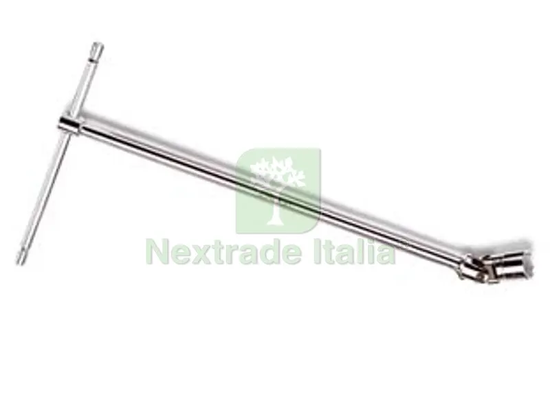 chiavi a "t" con bussola esagonale snodata cromate art.952 - mm.12 — Chiavi e bussole — rif. FERX.FER47623 chiavi a "t" con bussola esagonale snodata cromate art.952 - mm.12 — Chiavi e bussole — rif. FERX.FER47623