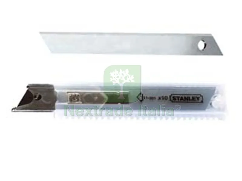 lame di ricambio per cutter mm.9 - mm.9x85 spessore mm.0,43 (1-11-300) — Misurazione e taglio manuale — rif. FERX.FER36320 lame di ricambio per cutter mm.9 - mm.9x85 spessore mm.0,43 (1-11-300) — Misurazione e taglio manuale — rif. FERX.FER36320