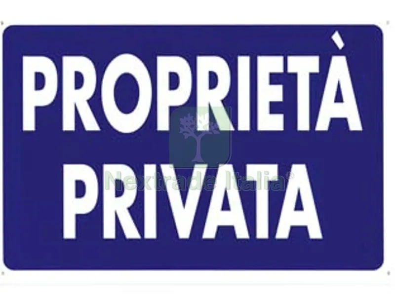 10PZ Cartello "proprieta? Privata" - cm.30x20h. — Casalinghi e organizzazione — rif. FERX.FER49764 10PZ Cartello "proprieta? Privata" - cm.30x20h. — Casalinghi e organizzazione — rif. FERX.FER49764