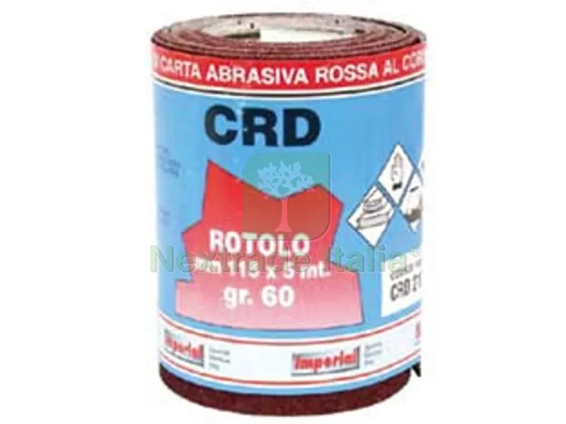 6PZ CARTA ABRASIVA SPAZIATA IN MINIROLL - grana 150 — Punte, frese e dischi — rif. FERX.FER79150
