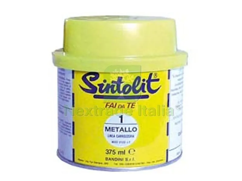 2PZ "fai da te" stucco per metallo in barattolo ml.375 - ml.375 grigio — Stucchi e rasanti — rif. FERX.FER734