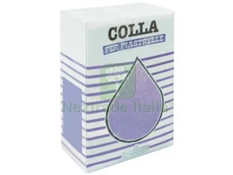 12PZ Colla per Piastrelle - Kg.1 in scatotola — Cemento, malte e collanti edili — rif. FERX.FER61728