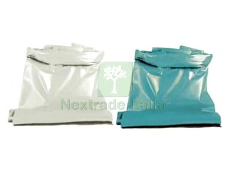 20KG SACCO CALCINACCI - colore azzurro cm.50x80 my 120 - circa pz.220 — Utensili muratura — rif. FERX.FER98502