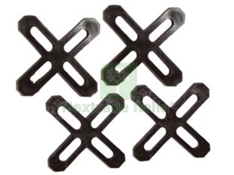 1000PZ DISTANZIATORE A CROCE PER PIASTRELLE - mm.2 — Minuteria metallica — rif. FERX.FER56656