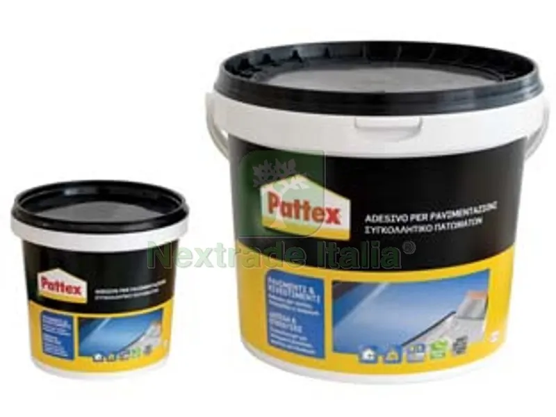 PATTEX COLLA PER PAVIMENTI E RIVESTIMENTI - gr.850 in barattolo — Adesivi e sigillanti — rif. FERX.FER95556