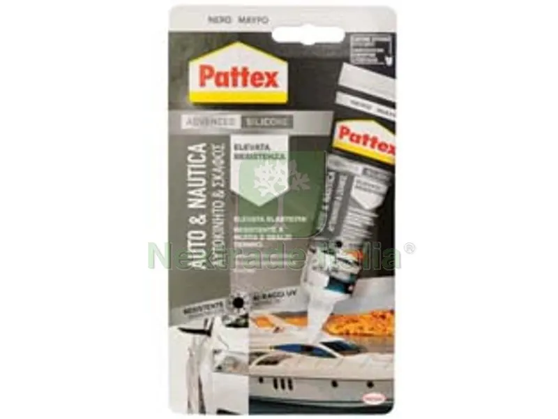 6BLISTER PATTEX SILICONE SISTA SILICON 5 NERO AUTONAUTICA - ml.60 — Adesivi e sigillanti — rif. FERX.FER75893 6BLISTER PATTEX SILICONE SISTA SILICON 5 NERO AUTONAUTICA - ml.60 — Adesivi e sigillanti — rif. FERX.FER75893