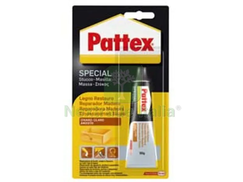 6BLISTER Pattex Legno Restauro Chiaro - gr.50 — Adesivi e sigillanti — rif. FERX.FER95709